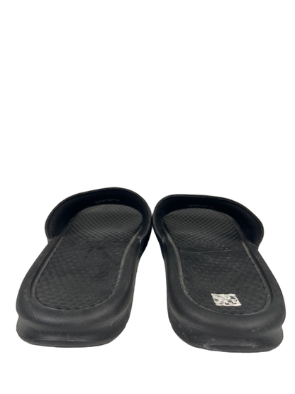 Nike Men's Black/Red Benassi JDI Slide On Sandals - 9 image 4