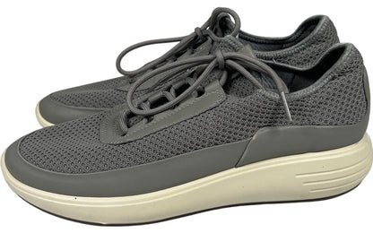 Ecco Women’s Gray Soft Lace Up Athletic Sneakers - 39/US 8 image 5