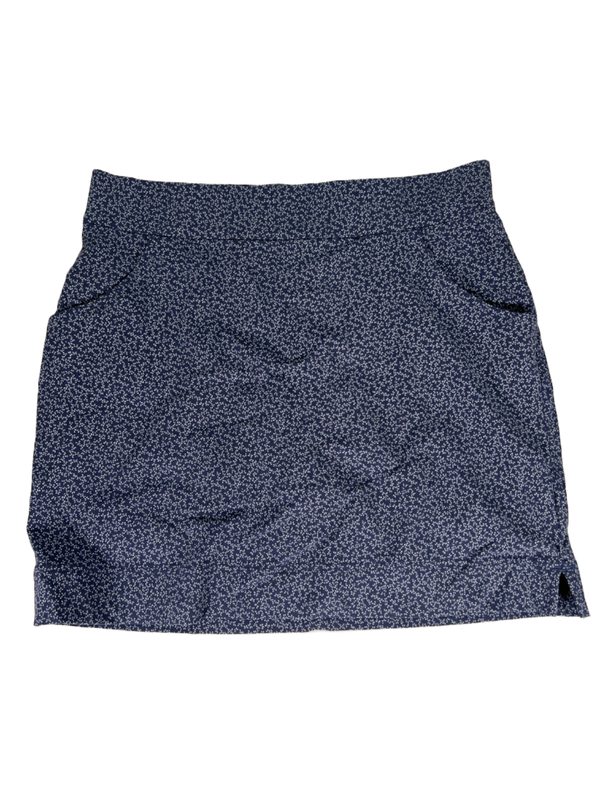 Columbia Women's Blue Omni-Shield Lined Pull On Athletic Skort - L