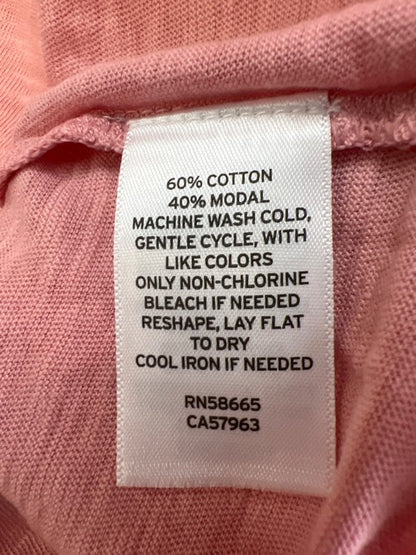 Caslon Women's Pink Pocket Front Scoop Neck Short Sleeve T-Shirt - XL image 4
