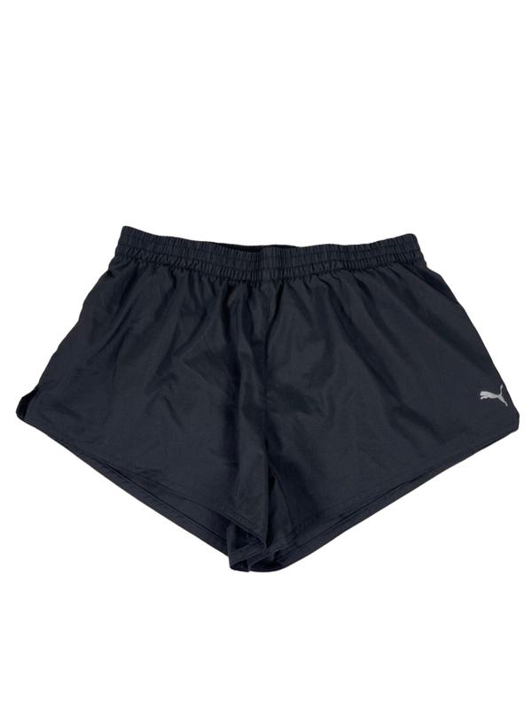 Puma Women's Black Favourite Woven Running Lined Athletic Shorts - M