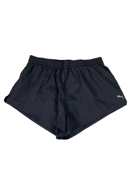 Puma Women's Black Favourite Woven Running Lined Athletic Shorts - M