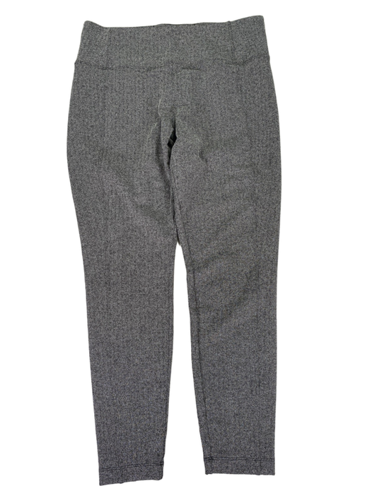 Athleta Women's Gray Delancey Herringbone Tight Leggings - L