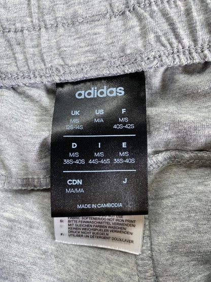adidas Women's Gray/Pink Striped Drawstring Jogger Sweatpants - M image 3