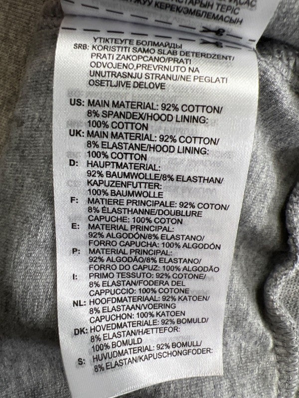 adidas Women's Gray/Pink Long Sleeve Full Zip Thin Knit Sweatshirt - L image 4