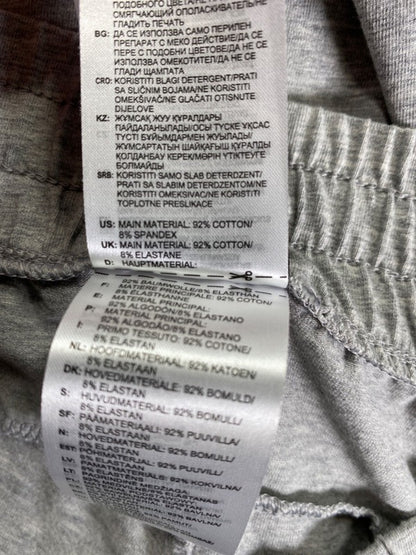 adidas Women's Gray/Pink Striped Drawstring Jogger Sweatpants - M image 4