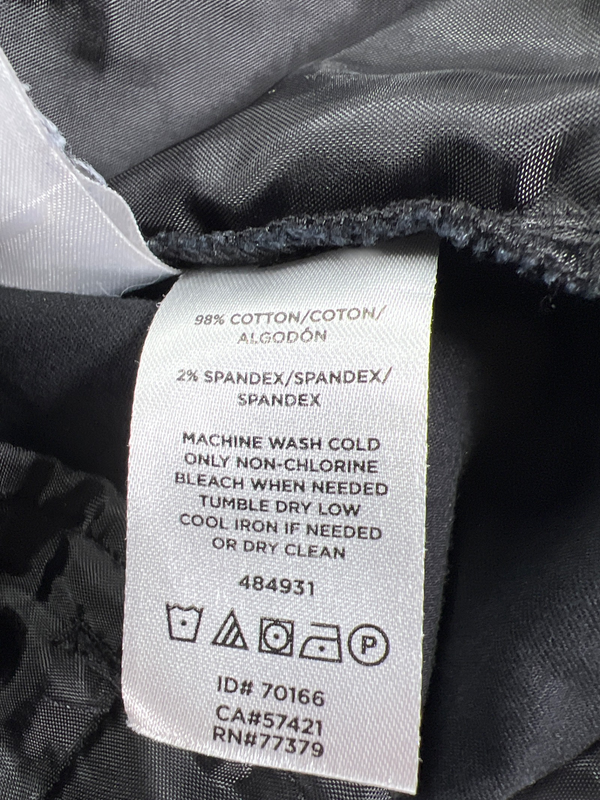 Ann Taylor Women's Black Basic Chino Shorts - 16 image 4