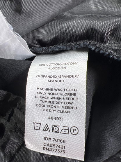 Ann Taylor Women's Black Basic Chino Shorts - 16 image 4