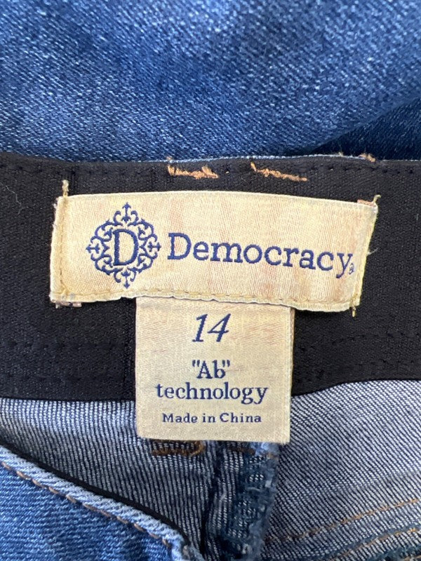 Democracy Women's Medium Wash Ab Technology Distressed Denim Jeans - 14 image 3