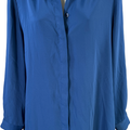 Chicos Women’s Blue Long Sleeve Button Up Blouse - 0/US 4