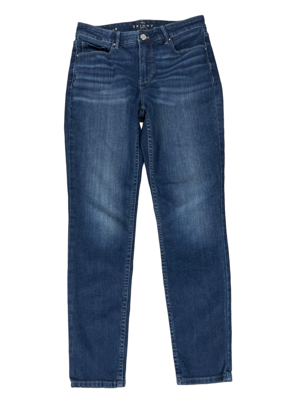 White House Black Market Women’s Dark Wash Skinny Ankle Jeans - 6