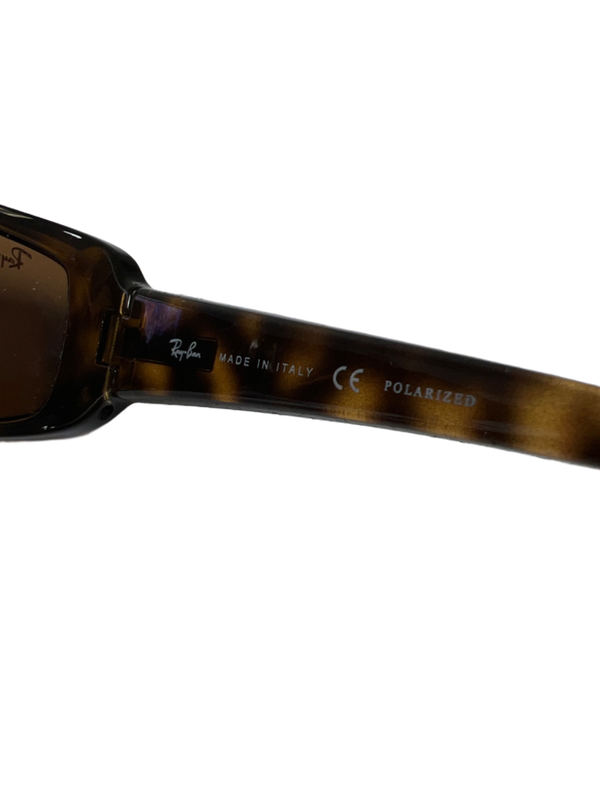 Ray-Ban Brown Tortoise Shell 4094 Havana Polarized Sunglasses W/ Case image 10