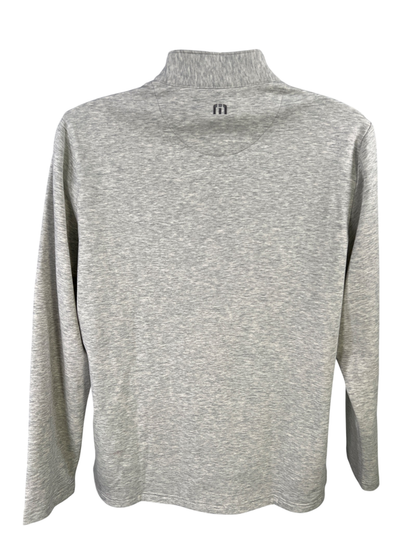Travis Mathew Men's Gray Long Sleeve Cash Out Full Zip Golf Jacket - M image 2