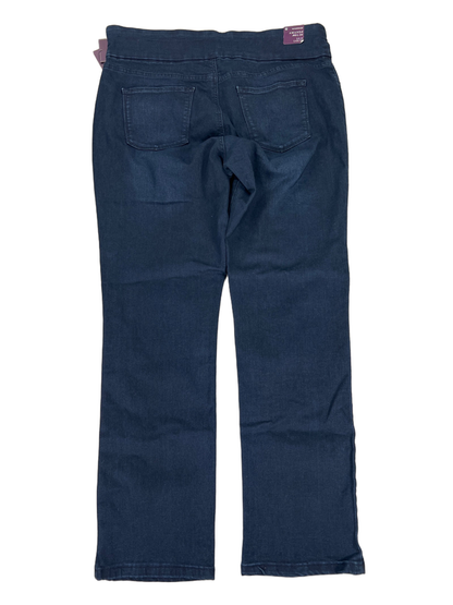 Gloria Vanderbilt Women's Dark Wash Slim Leg Amanda Pull On Jeans - 18 image 2