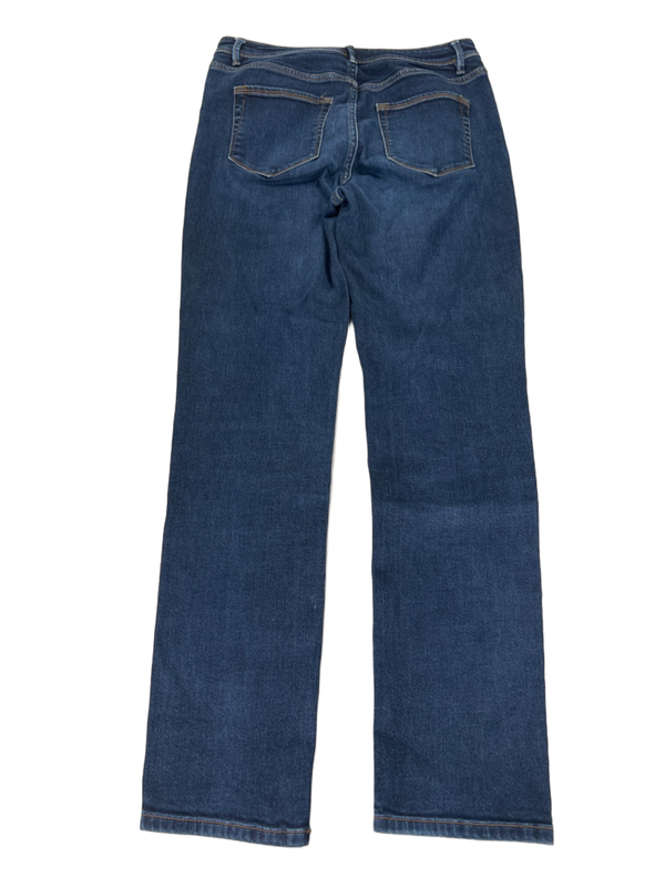 J Jill Denim Women's Dark Wash Straight Leg High Rise Jeans - 6 image 2