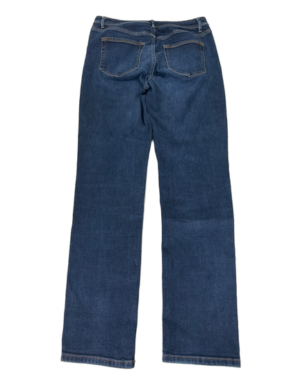 J Jill Denim Women's Dark Wash Straight Leg High Rise Jeans - 6 image 2
