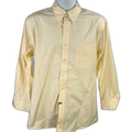 Jos A Bank Men's Yellow Long Sleeve Button Up Dress Shirt - 15.5/32