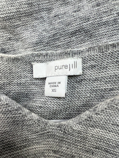 Pure J.Jill Women’s Gray Long Sleeve Knit Tunic Sweater - XS image 3