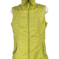 Eddie Bauer Women's Bright Green Travex Zip Up Sleeveless Jacket Vest - XS