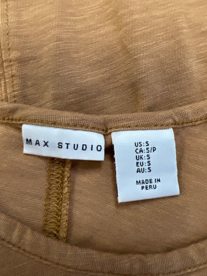 Max Studio Women's Brown Basic Lightweight Sleeveless Shirt - S image 3
