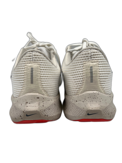 Nike Air Men's White Zoom Pegasus 40 Lace Up Road Running Athletic Shoes - 10.5 image 4