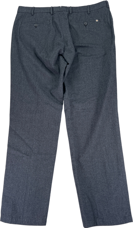 Thomas Dean Men’s Black/Gray Dress Pants - 38x30 image 2