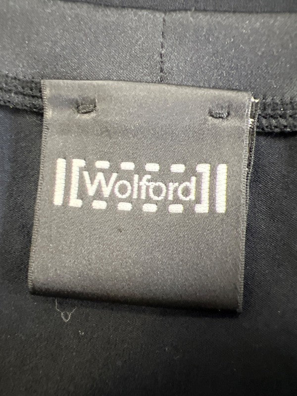 Wolford Women's Black Short Sleeve Square Neck Shirt - L image 3