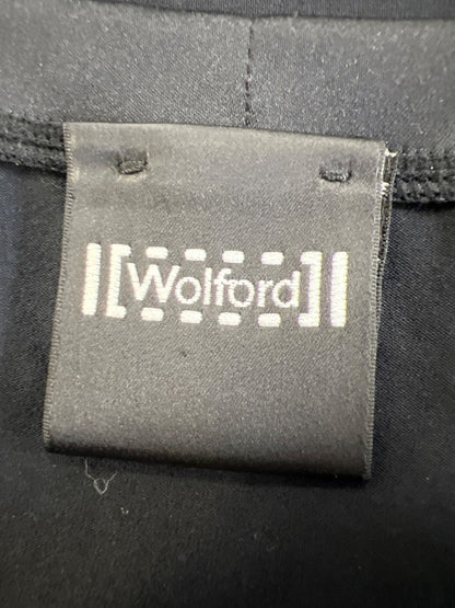 Wolford Women's Black Short Sleeve Square Neck Shirt - L image 3
