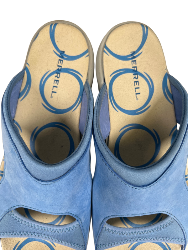 Merrell Women's Blue Slip On Open Toe Sandals - 8 image 3
