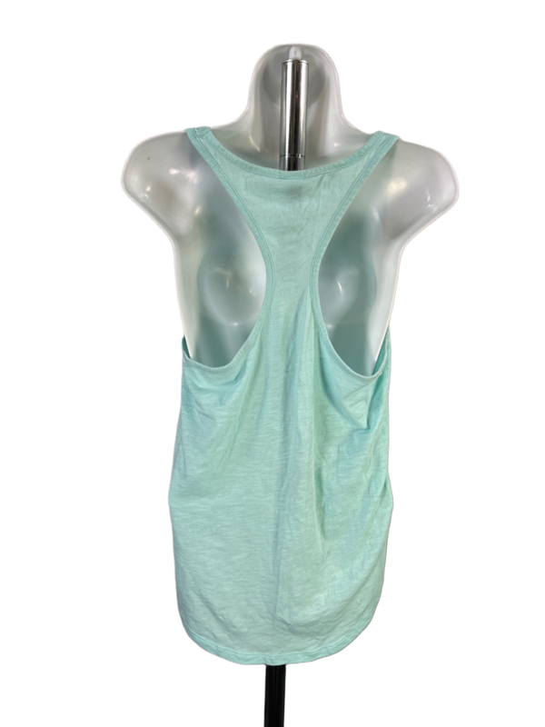 Victoria's Secret PINK Women's Blue Sleeveless Racerback Sleepwear Tank Top - L image 2