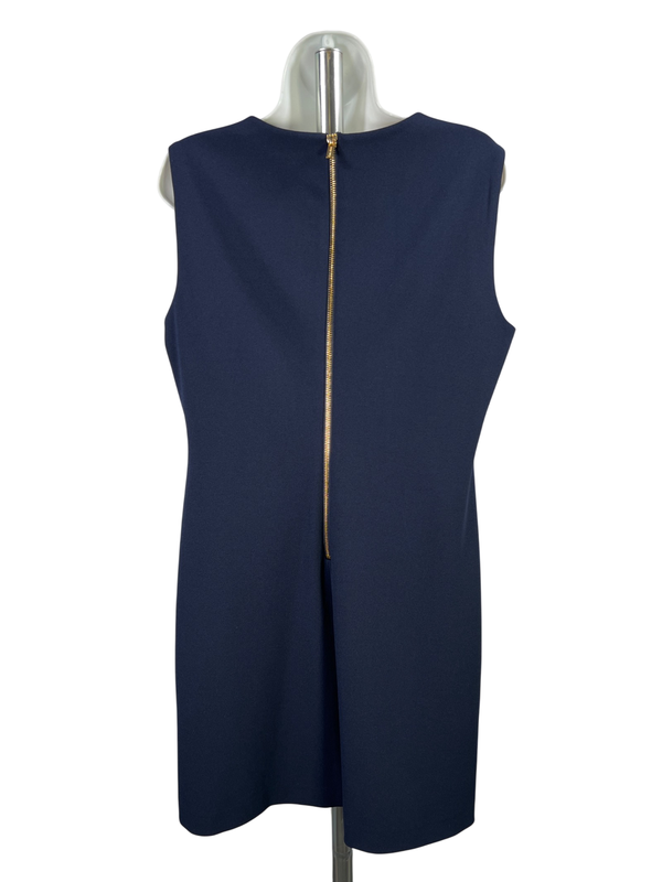 Calvin Klein Women's Navy Blue Sleeveless Sheath Dress - 12 image 2