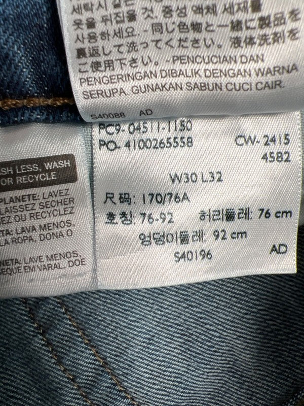 Levi's Men's Medium Wash 511 Slim Fit Denim Jeans - 30x32 image 3