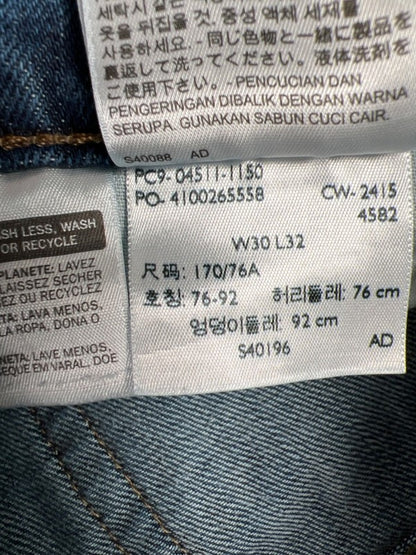 Levi's Men's Medium Wash 511 Slim Fit Denim Jeans - 30x32 image 3