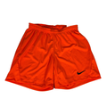 Nike Women's Orange Dri-Fit Pull On Athletic Shorts - XS