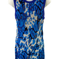Club Monaco Women’s Blue Sleeveless Short Tank Shift Dress - XS