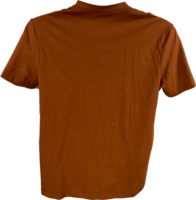 Paper Denim and Cloth Men’s Brown Short Sleeve Core Henley T-Shirt - S image 2