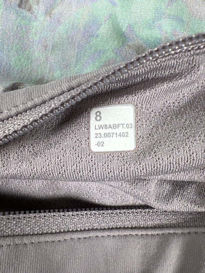 Lululemon Women's Purple Plisse Blossom Pace Rival Lined Mid Rise Skirt - 8 image 3