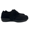 OrthoFeet Women's Black 825 Wichita Comfort Walking Shoes - 11 Wide D