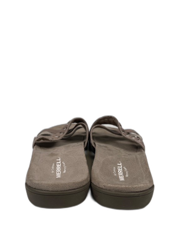 Merrell Women's Gray Moon Strappy Slide On Sandals - 8 image 4