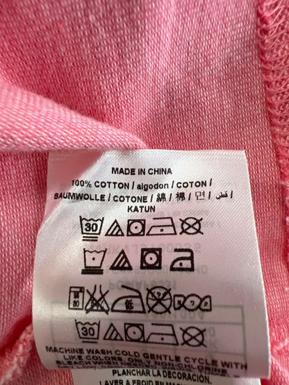 Guess Men's Pink Bliss Short Sleeve Polo Shirt - L image 4
