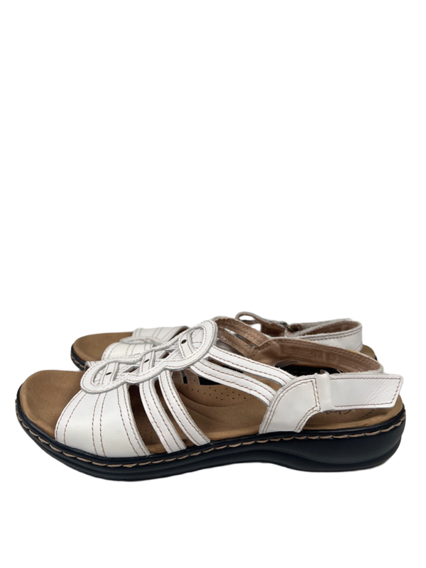 Clarks Collection Women's Leisa Janna Adjustable Strappy Slingback Sandals - 8.5 image 5