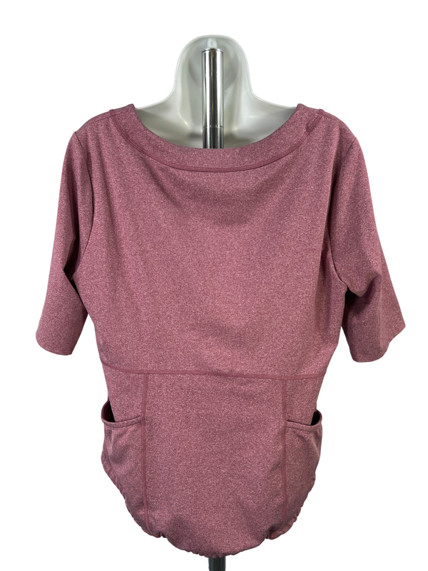 Duluth Trading Women's Purple Grow Getter Athletic Shirt - L image 2