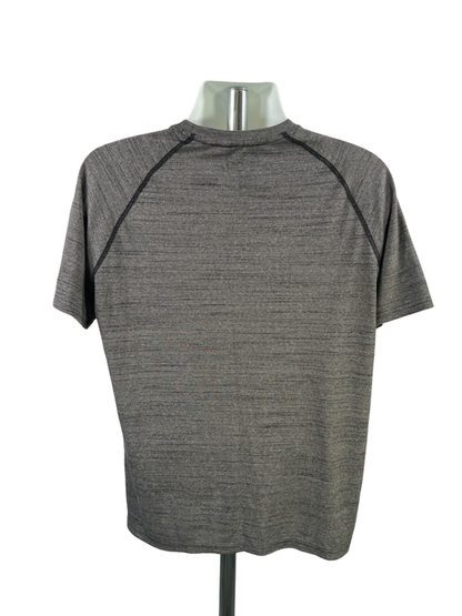 Under Armour Men's Gray Heathered Loose HeatGear Short Sleeve T-Shirt - L Tall image 2