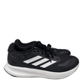 adidas Men's Black/White Runfalcon 5 Lace Up Athletic Shoes - 11
