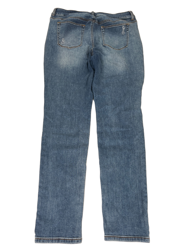 Chico's Women's Medium Wash The Platinum Rhinestone Jegging Jeans - 1/US 8 image 2