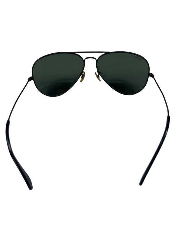 Ray-Ban Unisex Black Vintage Aviator L821 Sunglasses W/ Case image 8