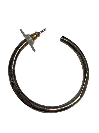 Sheila Fajl Women's Silver Tone Hoop Earrings image 8