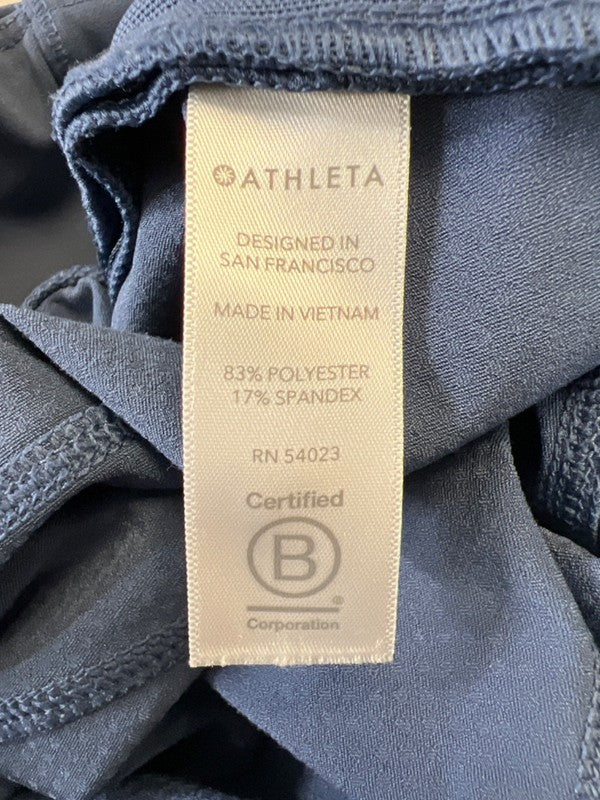 Athleta Women's Blue Pull On Tapered Distance Athletic Jogger Pants - S image 4