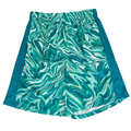 Under Armour Men's Green/Blue Train Stretch 2.0 Printed Athletic Shorts - M