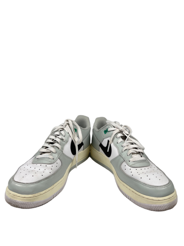 Nike Men's Gray Air Force 1 Low '07 LV8 Split Lace Up Sneakers - 13 image 6